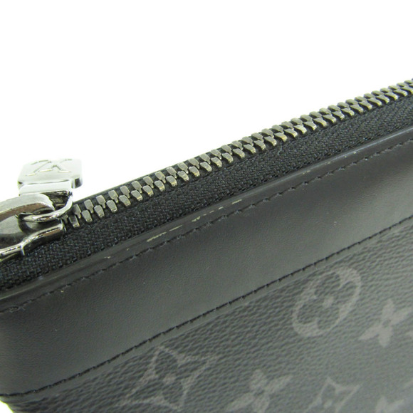 Louis Vuitton Monogram Eclipse Pochette Discovery PM M44323 Men's Clutch Bag,... - Picture 5 of 10